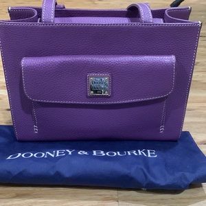 Purple Multi Purpose Bag w Long Shoulder Straps 20 inches